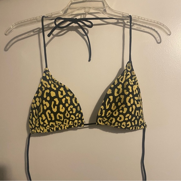 Leopard Print Bikini Top - Picture 5 of 5